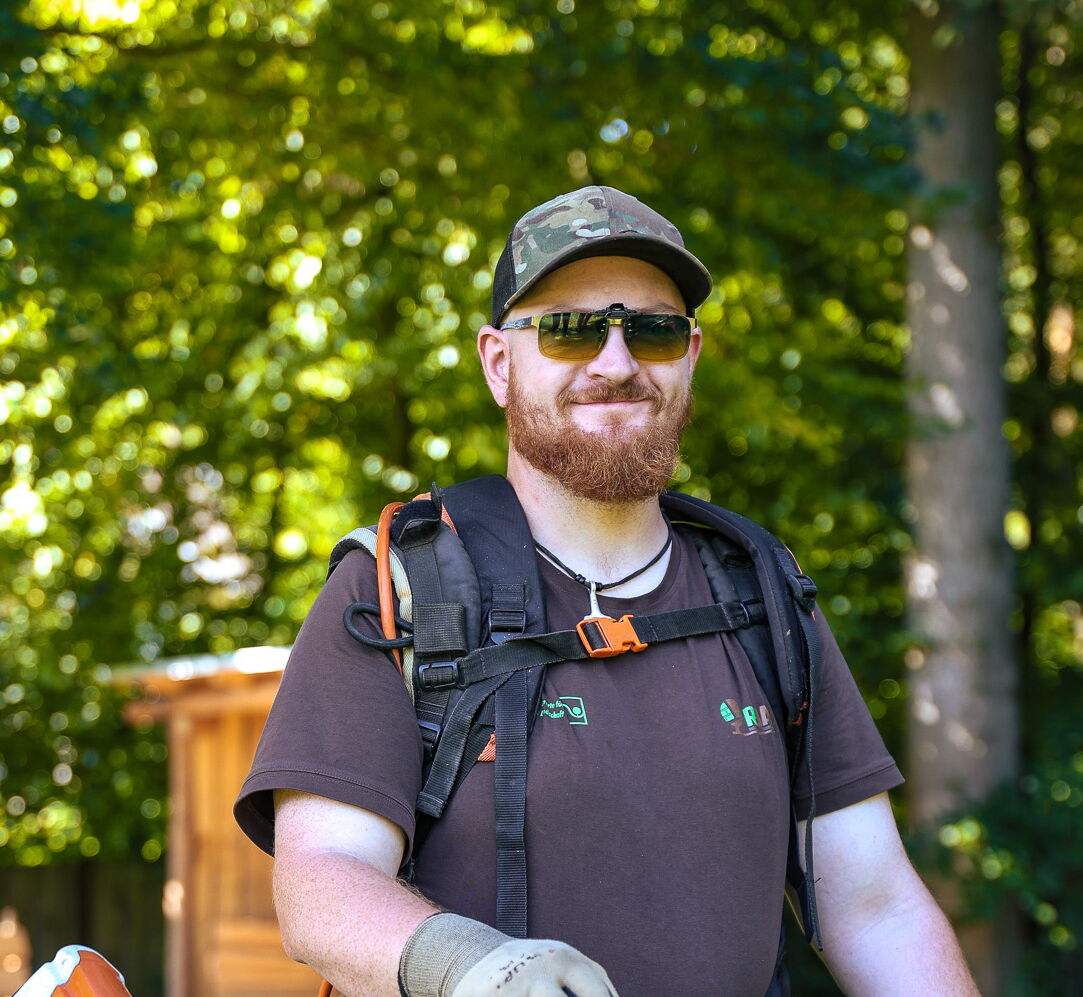 Porträt von Chris, Mitarbeiter im GaLa-Ribau Team